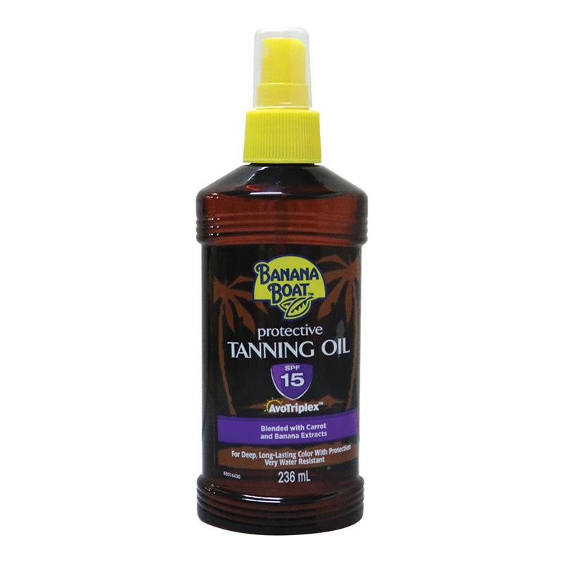 Banana Boat Deep Tanning Oil 236ml - SPF15 Carrot
